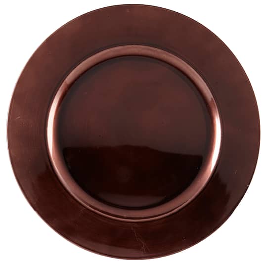Brown Charger Plate by Celebrate It&#x2122;